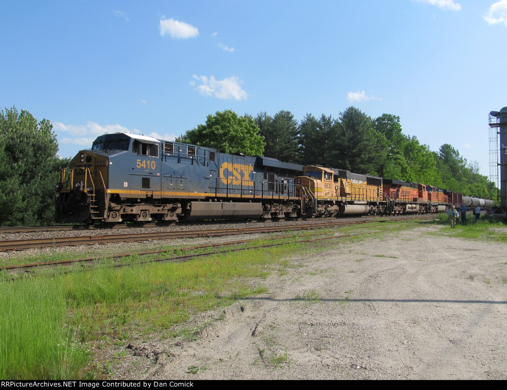 Oil Train @ Rumford Jct. 